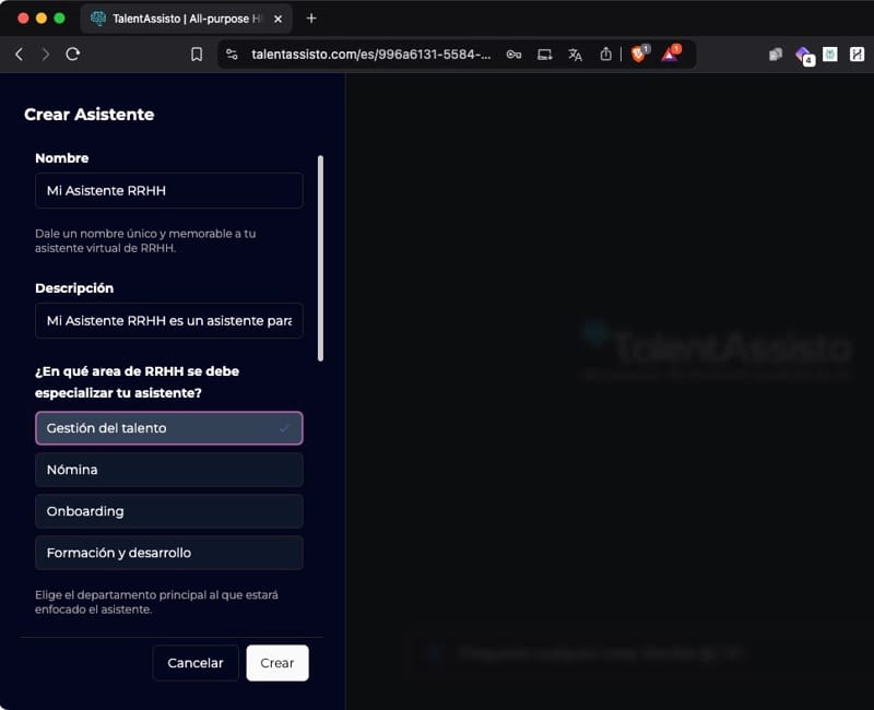TalentAssisto | All-Purpose HR Assistant Powered by AI TalentAssisto | All-Purpose HR Assistant Powered by AI
